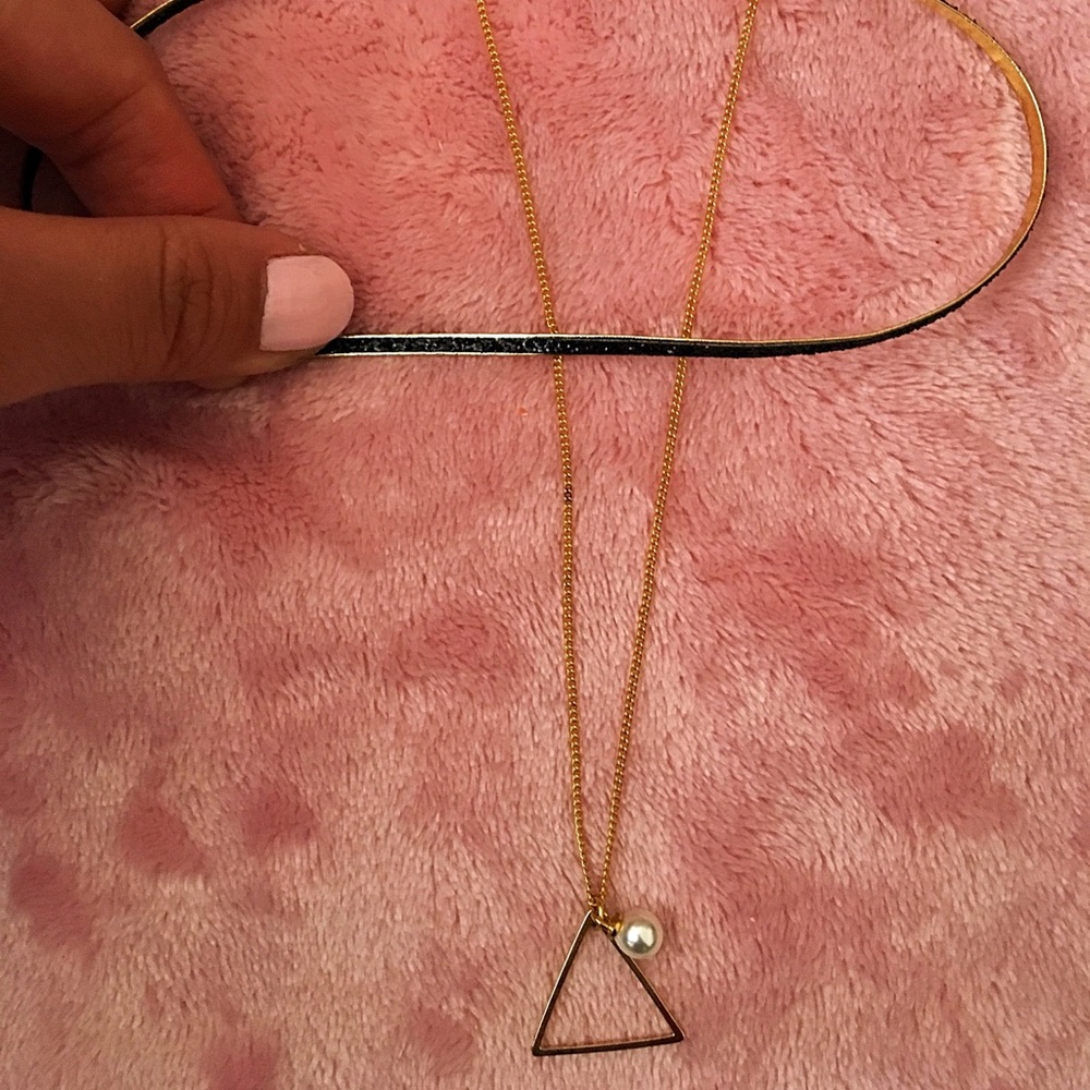 Choker Black & Gold Necklace 🖤